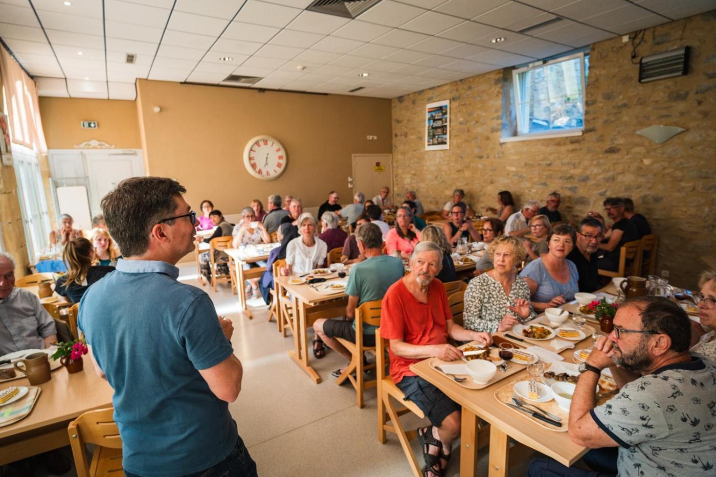Accueil Du Couvent De Malet Hotel Saint-Côme-dʼOlt Eksteriør billede